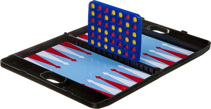 Шахматы/шашки/нарды Bondibon Удачная партия 4в1 ВВ3481