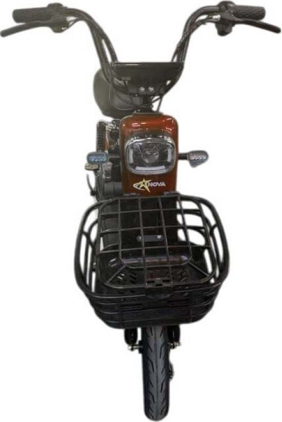 Электроскутер NOVA EC02 (красный, без цепи)