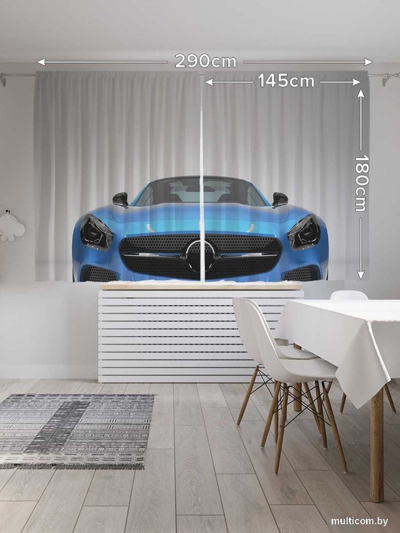 JoyArty Лазурная машина p_37291 (145x180)