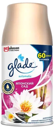 Сменный блок для освежителя воздуха Glade Automatic Японский сад 269 мл