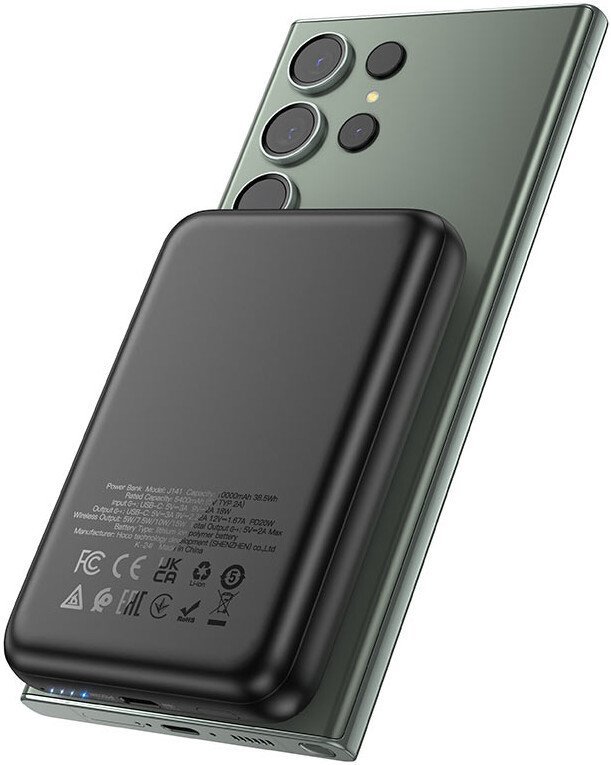 Внешний аккумулятор Hoco J141 10000mAh (черный)