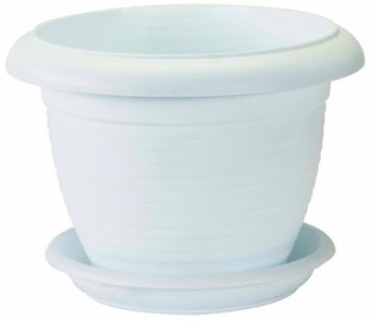 Горшок Santino Terra 4 л (белый)