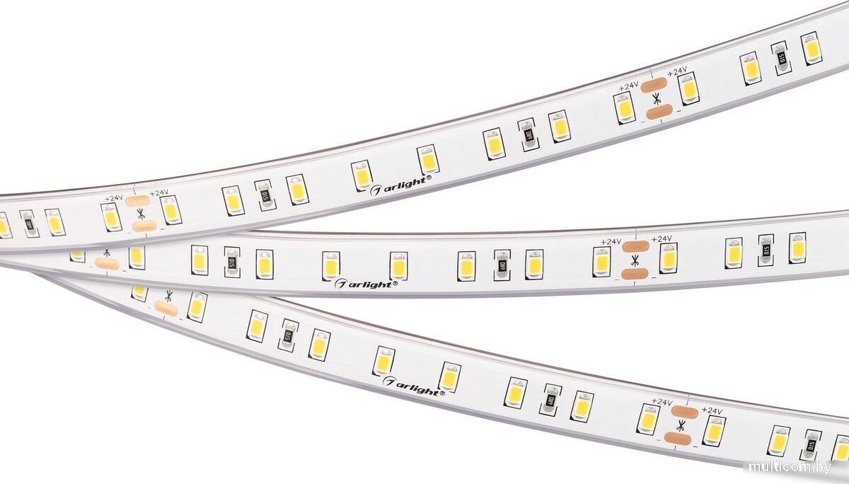 Светодиодная лента Arlight 8W/m 80Led/m 2835SMD дневной белый 5M RTW-PS-A80-12mm 24V Day4000 045161