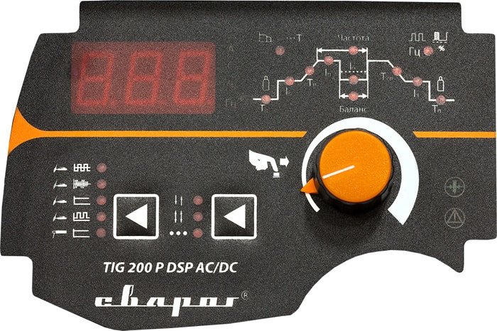 Сварочный инвертор Сварог Pro TIG 200 P DSP AC/DC (E201)