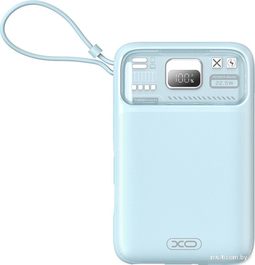 Внешний аккумулятор XO PR243 10000mAh (синий)
