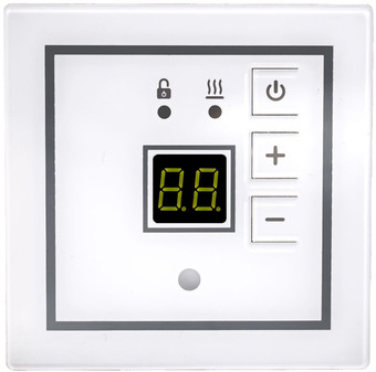 Терморегулятор ЭргоЛайт ТР-QUADRATO (белый)