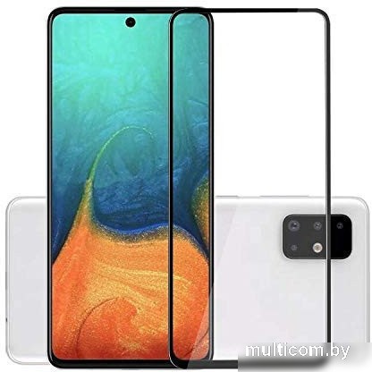 Защитное стекло Case 111D для Galaxy A71 (черный глянец)