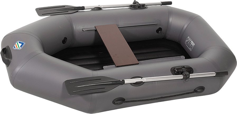Гребная лодка Лоцман Гребная стандарт ЛС-200 ВНД (серый)