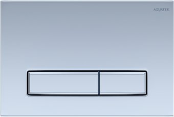 Панель смыва Aquatek Slim KDI-0000027 (никель)
