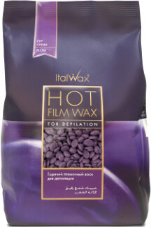 Воск ItalWax для депиляции Сливовый в гранулах (500 г)