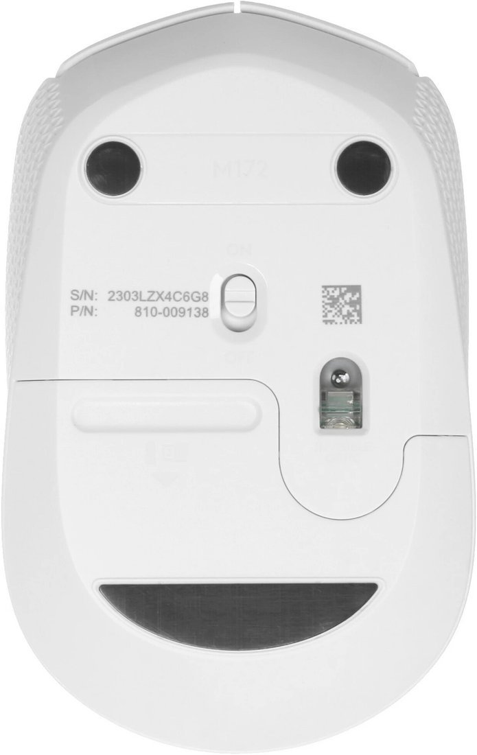 Мышь Logitech M172 (белый)
