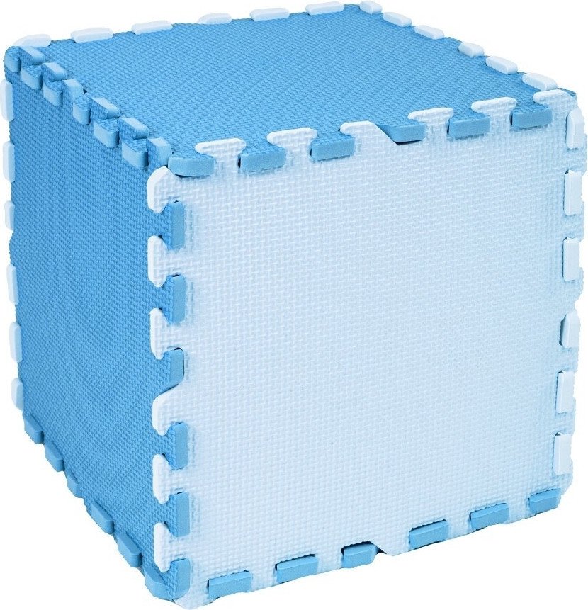 Коврик-пазл Юнландия 664662 (голубой)