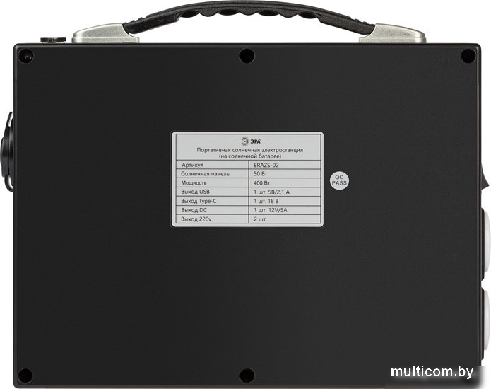 Портативная зарядная станция ЭРА ERAZS-02 54000mAh (черный)