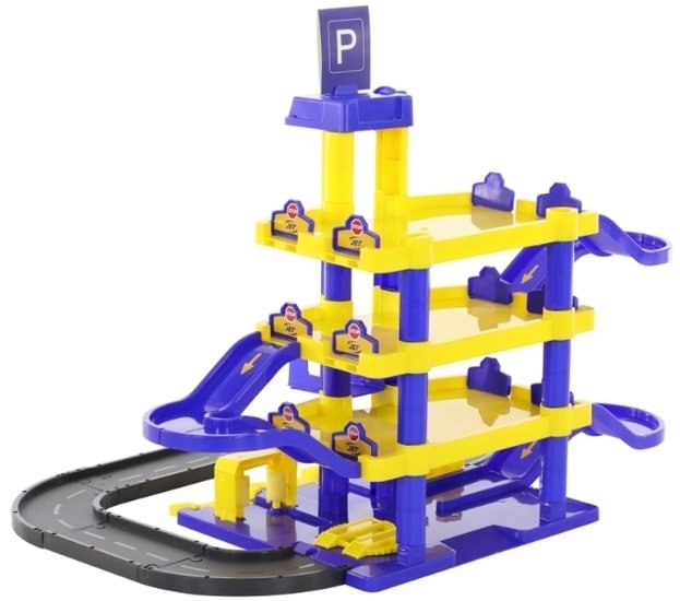 Элемент трека Полесье Паркинг JET 4-уровневый с дорогой 40220