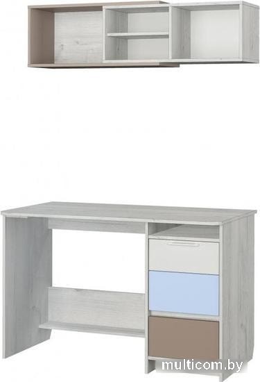 Полка Аквилон Зефир № 7.2 (дуб эльза/мокко)