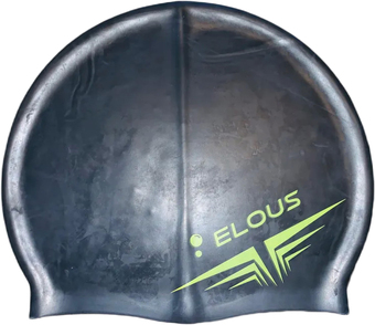 Шапочка для плавания Elous EL005 (черный)