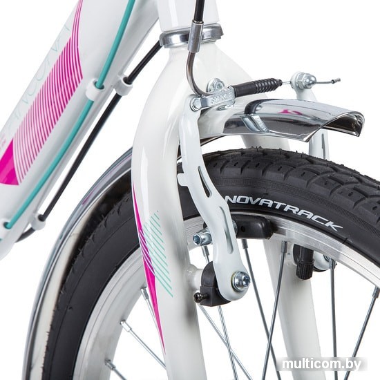 Детский велосипед Novatrack Ancona 20 2019 20AH6V.ANCONA.WT9 (белый)