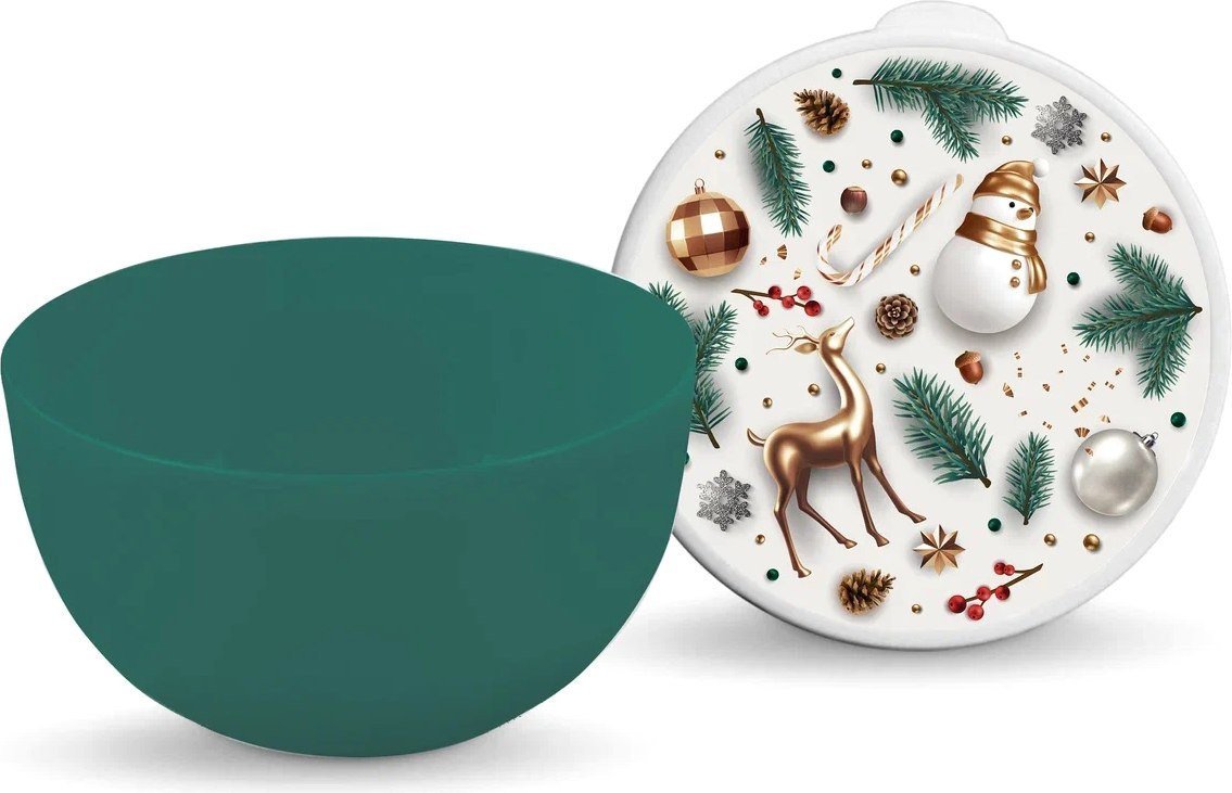 Миска для смешивания Полимербыт Сказочный лес 4359791 (с крышкой)