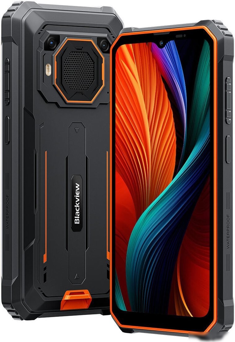 Телефон Blackview BV6200 Plus 8GB/128GB (оранжевый)
