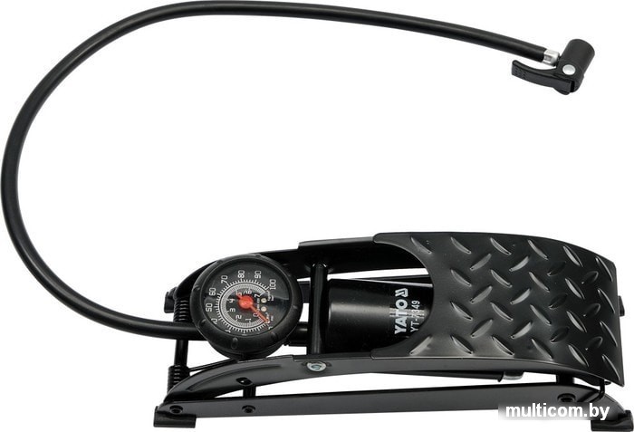 Насос ножной велосипедный Yato YT-7349