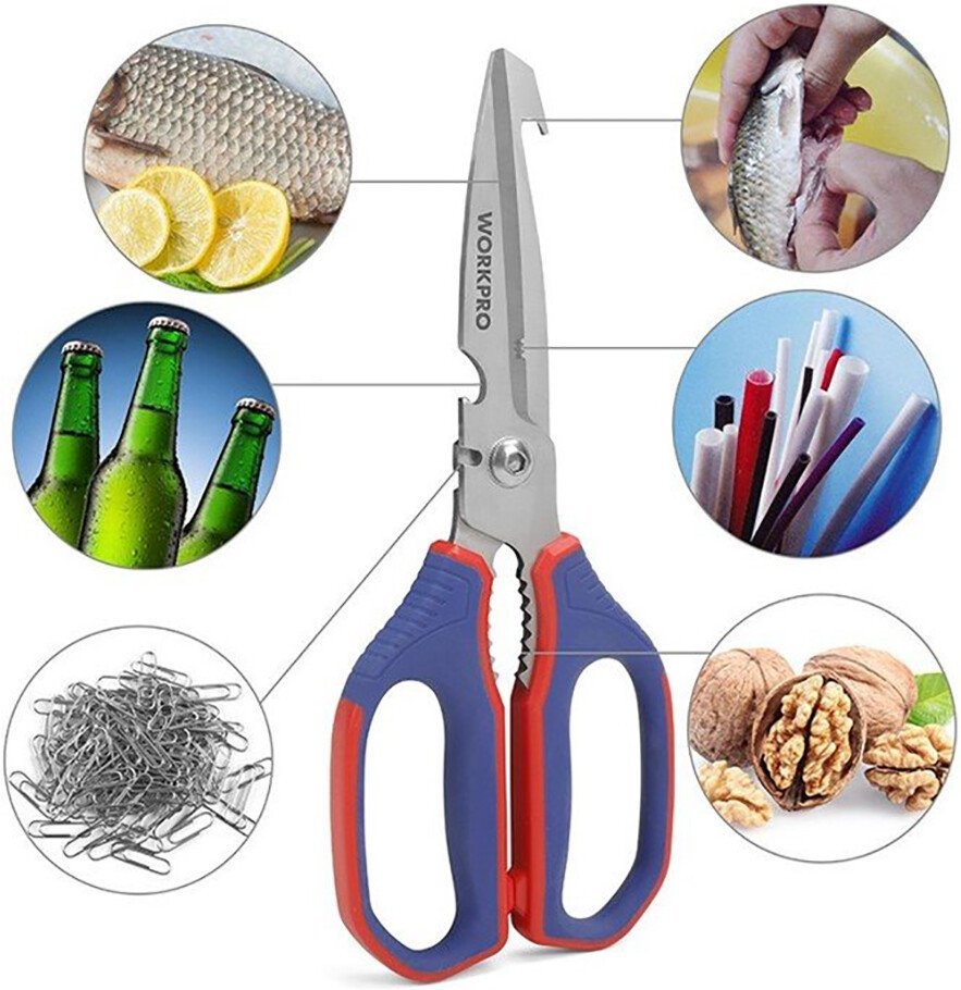 Кухонные ножницы Workpro WP214006