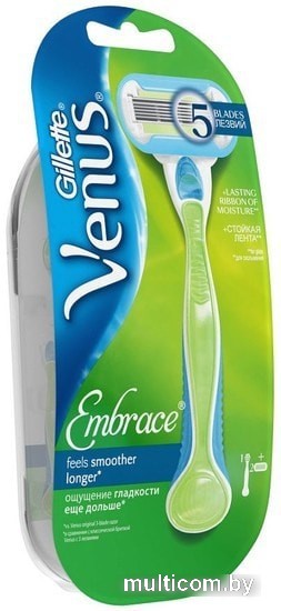 Бритвенный станок Gillette Venus Embrace 2 сменные кассеты