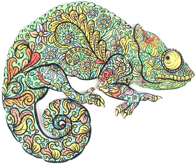 Пазл Darvish Хамелеон DV-T-2939-3 (101 эл)