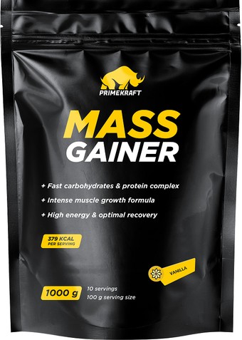 Протеин Prime Kraft Mass Gainer (1000г, ваниль)