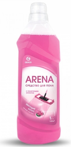 Средство для напольных покрытий Grass Arena С полирующим эффектом цветущий лотос 1 л