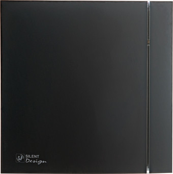 Осевой вентилятор Soler&Palau Silent-200 CHZ Matt Black Design 5210426200-013100