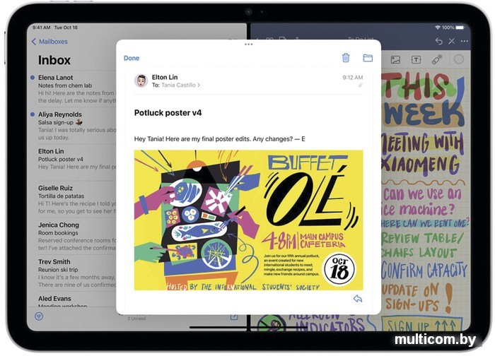 Планшет Apple iPad 10.9" 2022 64GB (серебристый)