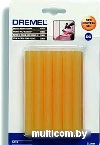 Клеевые стержни Dremel 2.615.GG1.3JA (12 шт, желтый)
