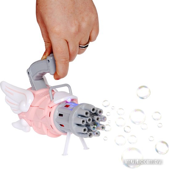 Пистолет для создания мыльных пузырей Bondibon Наше Лето. Мыльная пушка ВВ5423