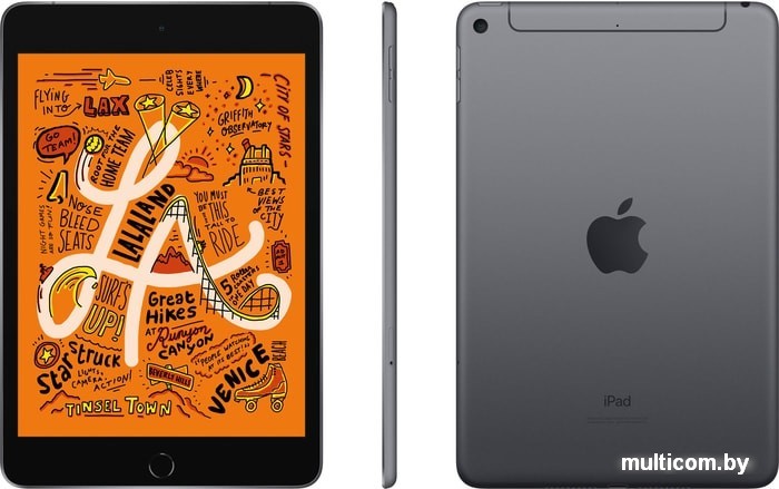 Планшет Apple iPad mini 2019 256GB LTE MUXC2 (серый космос)