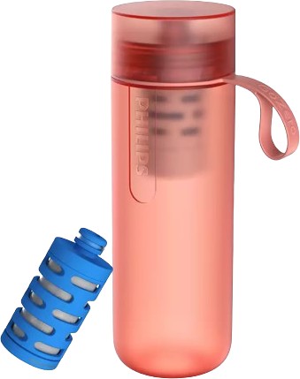 Бутылка для воды Philips GoZero AWP2712RDR/31 590мл (красный)