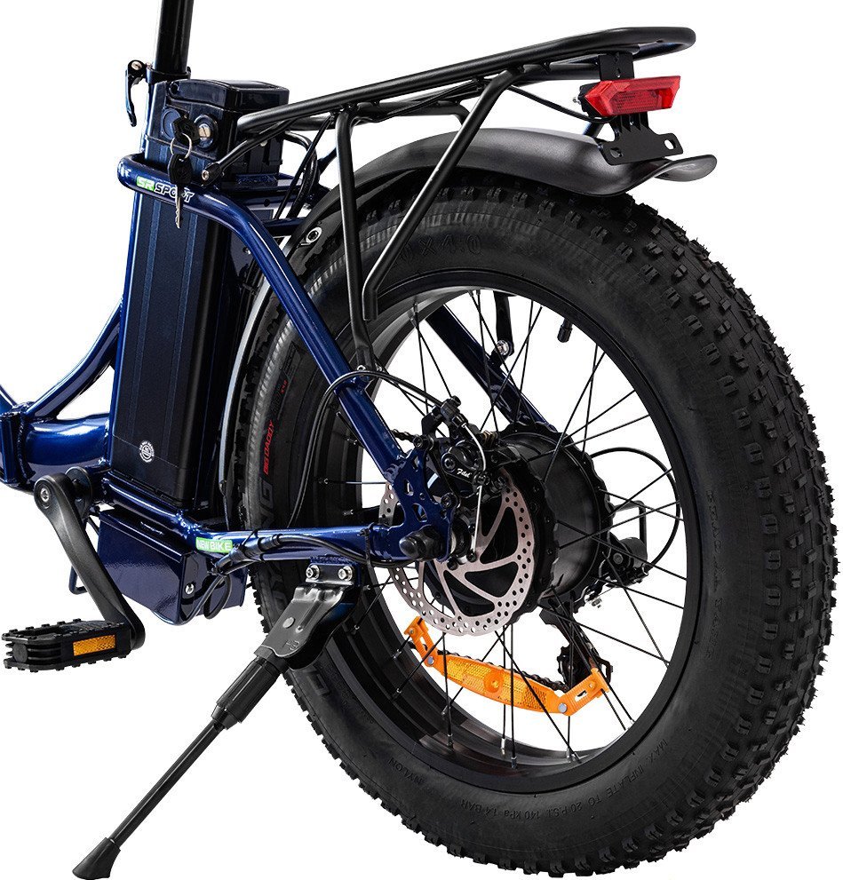 Электровелосипед Yakama S4 (синий)