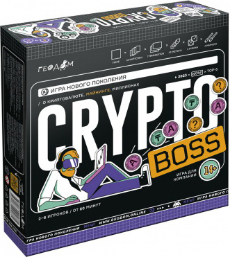 Настольная игра ГеоДом Криптобосс 4660136225881