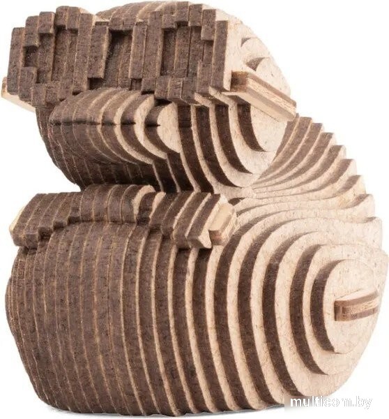 3Д-пазл Eco-Wood-Art Мини. Уточка