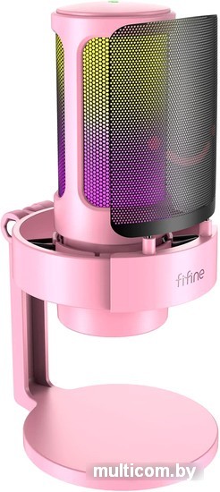 Микрофон FIFINE A8 (розовый)