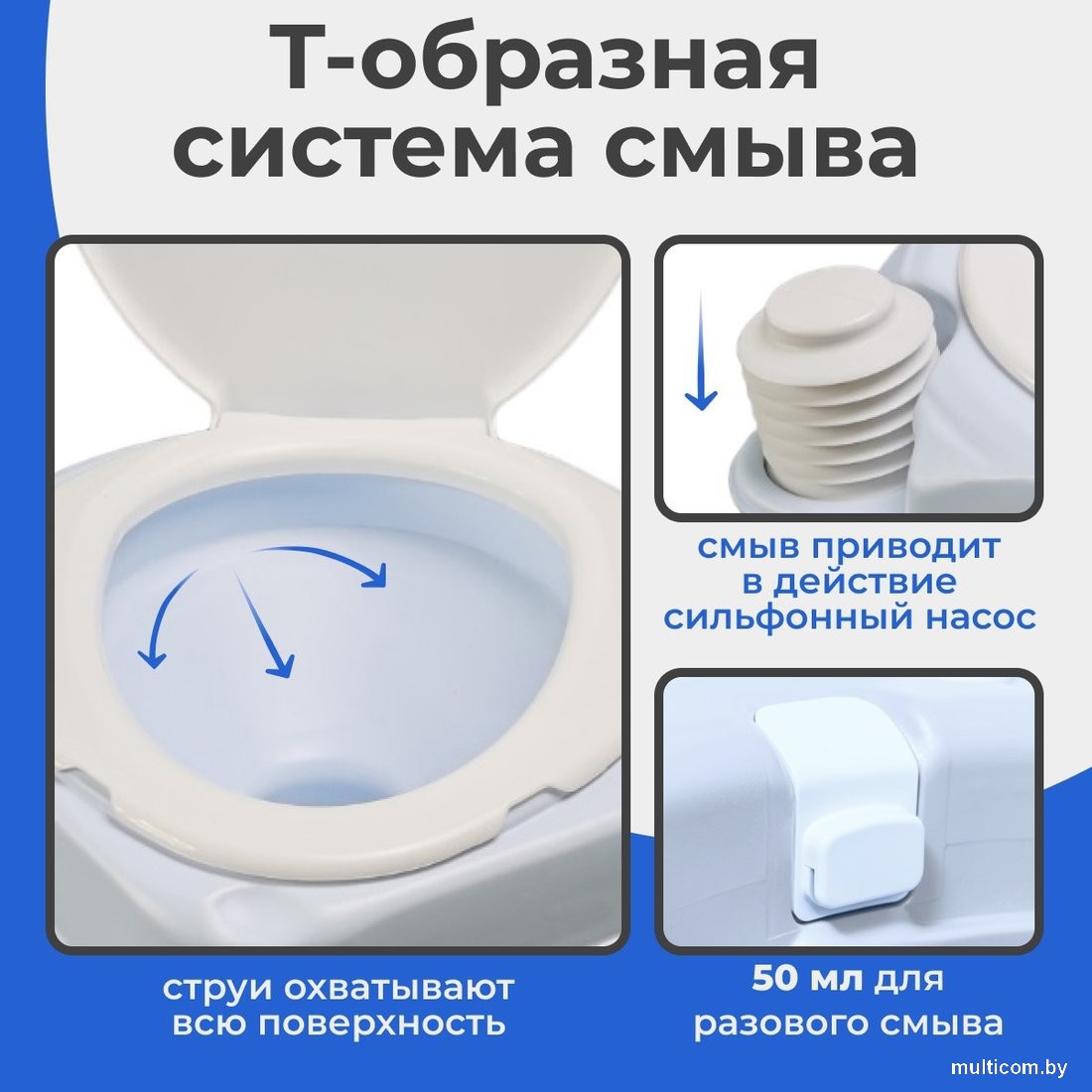 Биотуалет Saniteco CHH-N5015TD