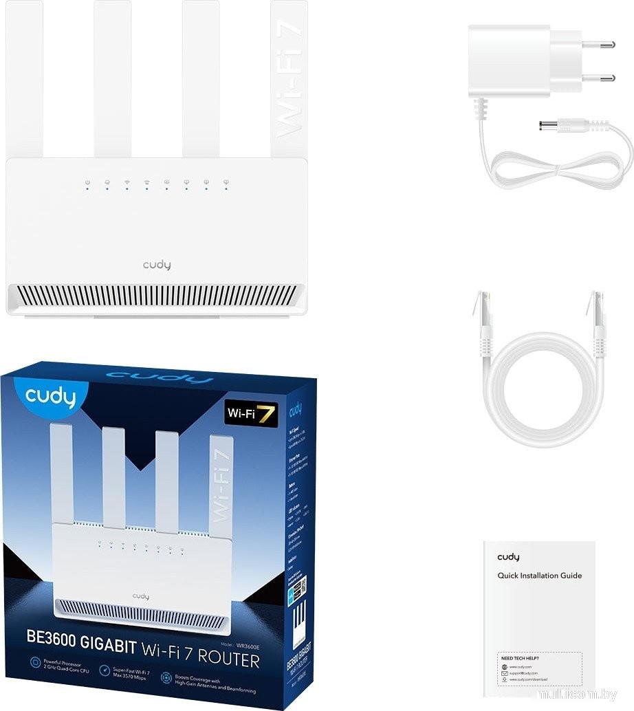 Wi-Fi роутер Cudy WR3600E