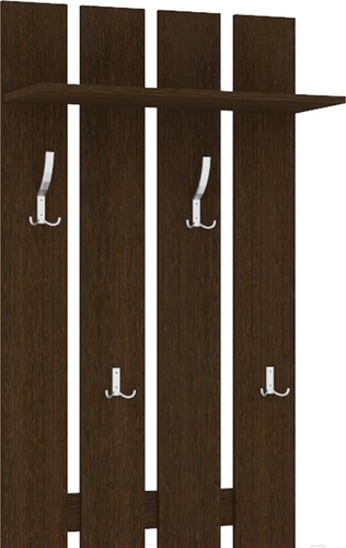 Вешалка для одежды Кортекс-мебель Лара ВП2 (венге)