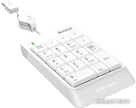 Цифровой блок A4Tech Fstyler FK13 (белый)