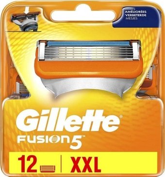 Сменные кассеты для бритья Gillette Fusion5 (12 шт) 7702018542048