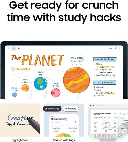 Планшет Samsung Galaxy Tab S6 Lite 2024 Wi-Fi SM-P620 4GB/64GB (мятный)
