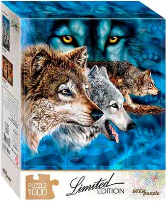 Пазл Step Puzzle Найди 12 волков