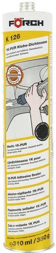 Клеи и герметики для автомобилей FORCH Клей-герметик К126 310мл 66306500