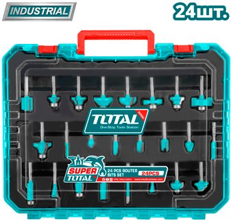 Набор фрез Total TACSR12408 (24 предмета)
