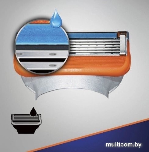 Сменные кассеты для бритья Gillette Fusion5 (12 шт) 7702018542048