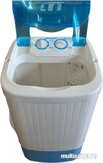 Активаторная стиральная машина Renova WS-85PE (с крышкой-трансформером)